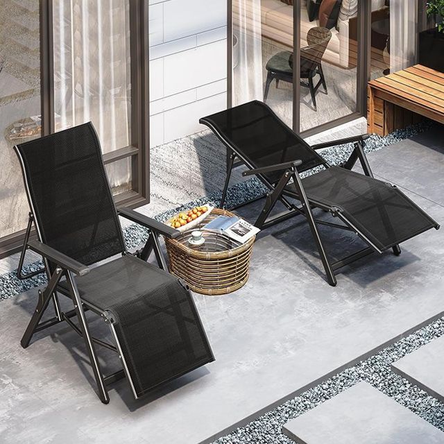 Tumbona grande Ajustable 0-170° Plegable