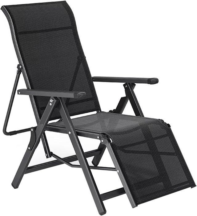 Tumbona grande Ajustable 0-170° Plegable