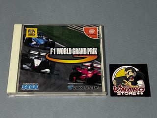 F1 World Grand Prix Sega Dreamcast NTSCJ Spinecard