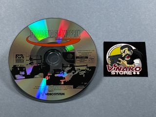 F1 World Grand Prix Sega Dreamcast NTSCJ Spinecard