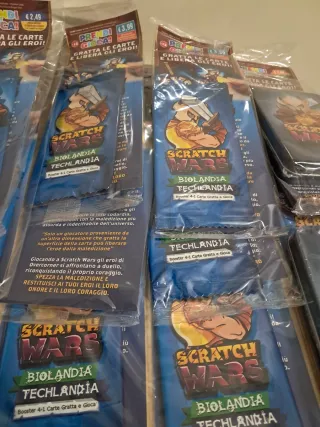 Scratch Wars Gioco di Carte Completo