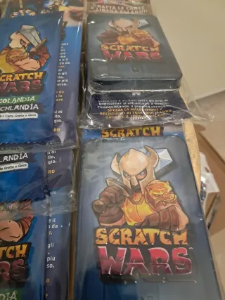 Scratch Wars Gioco di Carte Completo