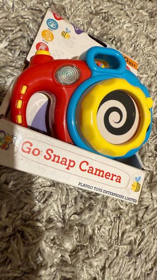 Cámara de juguete para bebés +10m