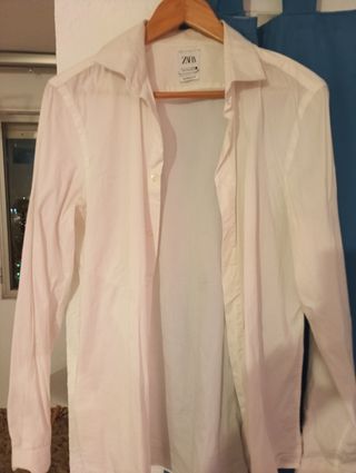 Camisa Zara Talla L Superslim Fit