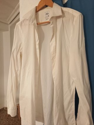 Camisa Zara Talla L Superslim Fit