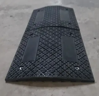 Badén de caucho, 50x50x5cm, evita roces, reductore