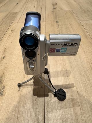Videocámara JVC MX7000F Plata y Azul