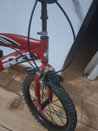 Bicicleta infantil roja SPEED