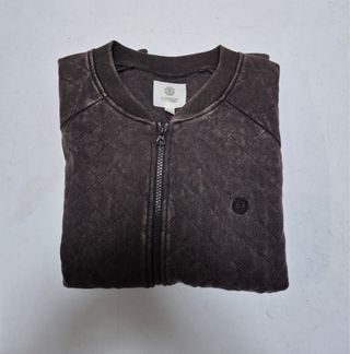 Chaqueta Element acolchada cremallera marrón