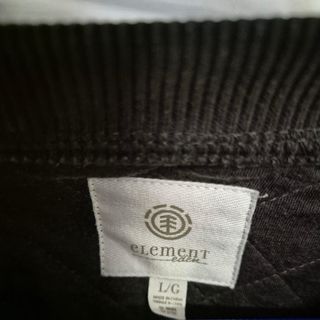 Chaqueta Element acolchada cremallera marrón