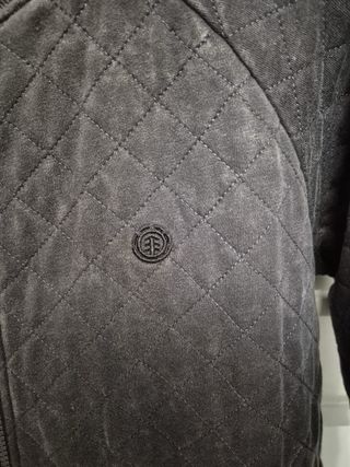 Chaqueta Element acolchada cremallera marrón