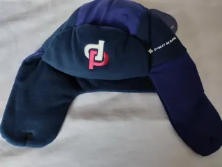 Gorro d'Or et Platine azul ropa de nieve