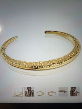 Esclava Tous Plata 925 con Baño Oro 18K A Estrenar