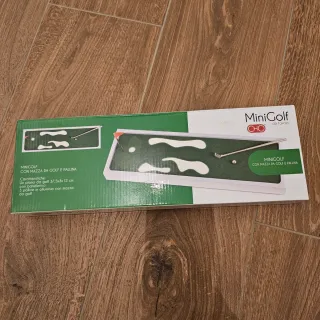 Mini Golf da Tavolo con Mazza e Pallina Nuovo