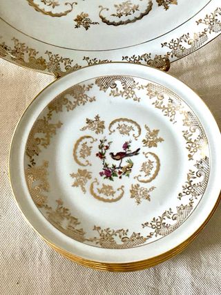 Set platos Ave del Paraíso – 9 platos + P. Grande