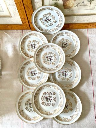 Set platos Ave del Paraíso – 9 platos + P. Grande