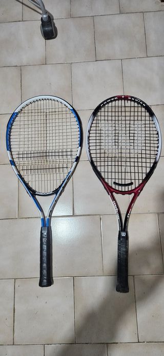 Pack 2 Raquetas Wilson PRO SERIES y Babolat