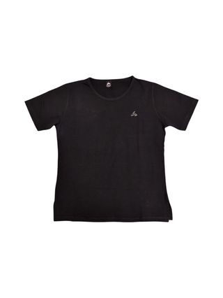 T-shirt Only donna nera sportiva fitness