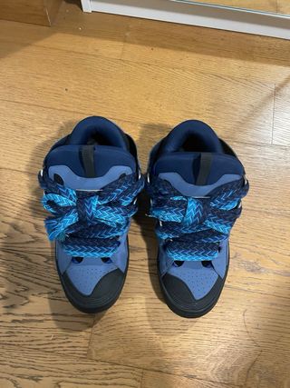 Scarpe Lanvin uomo blu