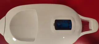 Jarra Brita Transparente y Blanca