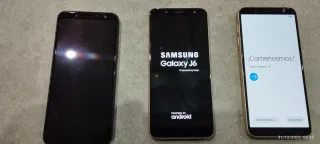 Samsung Galaxy J6 Negro - Dorado