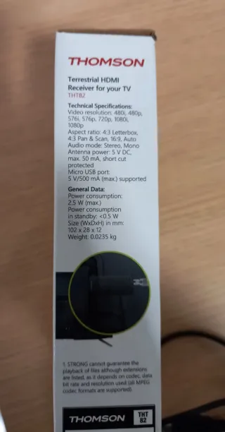 TV Panasonic 32 HD + TDT HD externo