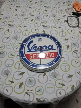 Reloj de pared Vespa