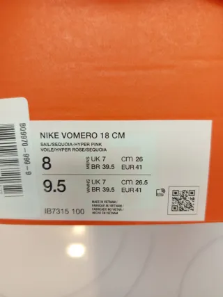 Nike Vomero 18 CM T41