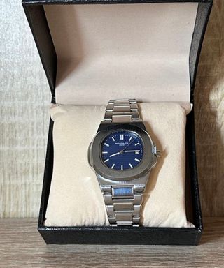 Reloj Patek Philippe Nautilus Azul Plateado