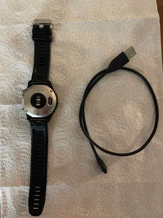 Garmin fenix 6 Negro/Plateado