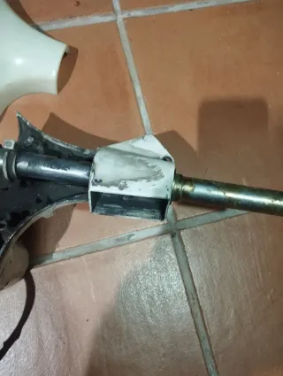 Manillar Vespa DN Blanco y Negro