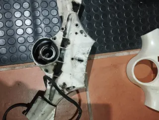 Manillar Vespa DN Blanco y Negro