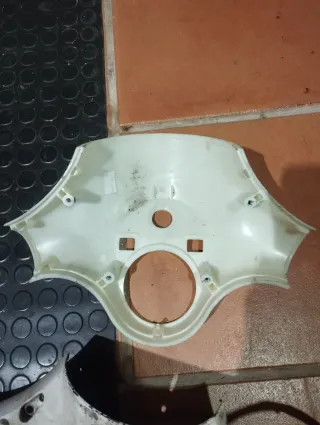 Manillar Vespa DN Blanco y Negro