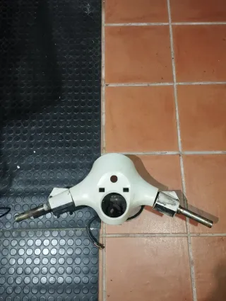 Manillar Vespa DN Blanco y Negro