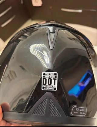 Casco Moto VIRTUE Nero