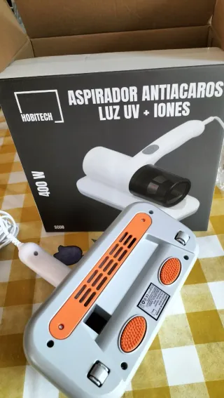 Aspirador Antiácaros Hobitech Luz UV + Iones