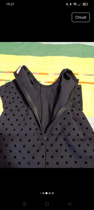 Vestitino bimba Il Gufo pois 2 anni