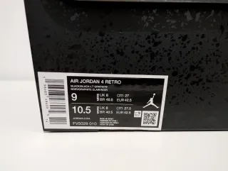 Jordan 4 Black Cat 2025