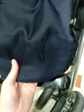 Silla de paseo azulArue .