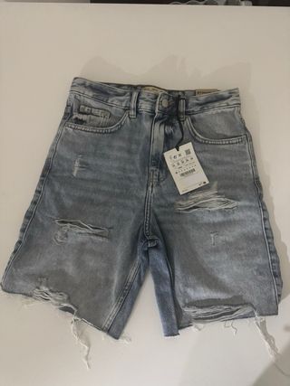 Bermudas vaqueras Pull&Bear Talla M