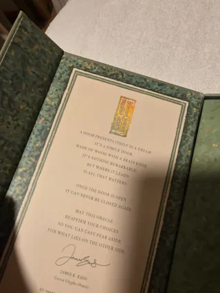 Cartas de Oráculo Green Glyphs.