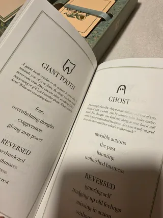 Cartas de Oráculo Green Glyphs.