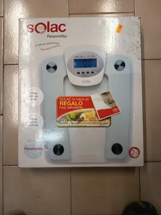 Báscula de baño Solac Personality