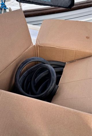 Cintón goma semiflexible embarcación