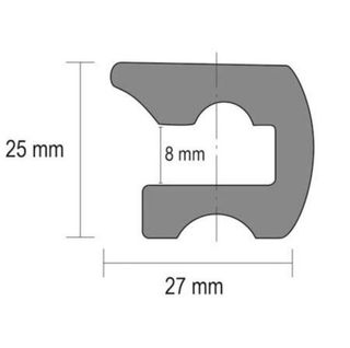 Cintón goma semiflexible embarcación