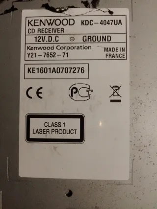 Radio CD Kenwood KDC-4047U