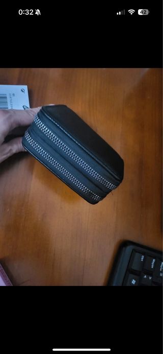 Monedero Inside Negro Nuevo con etiqueta
