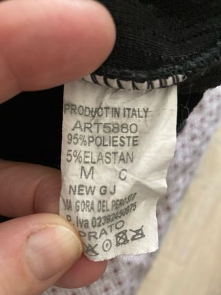 Pantalón de pana negro ancho