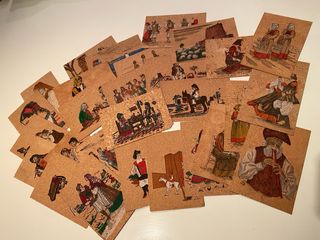 29 Cartoline in Sughero Sardegna