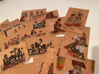 29 Cartoline in Sughero Sardegna